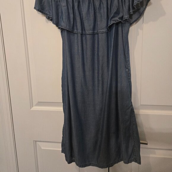 Tommy Bahama chambray dress size M - Picture 2 of 3